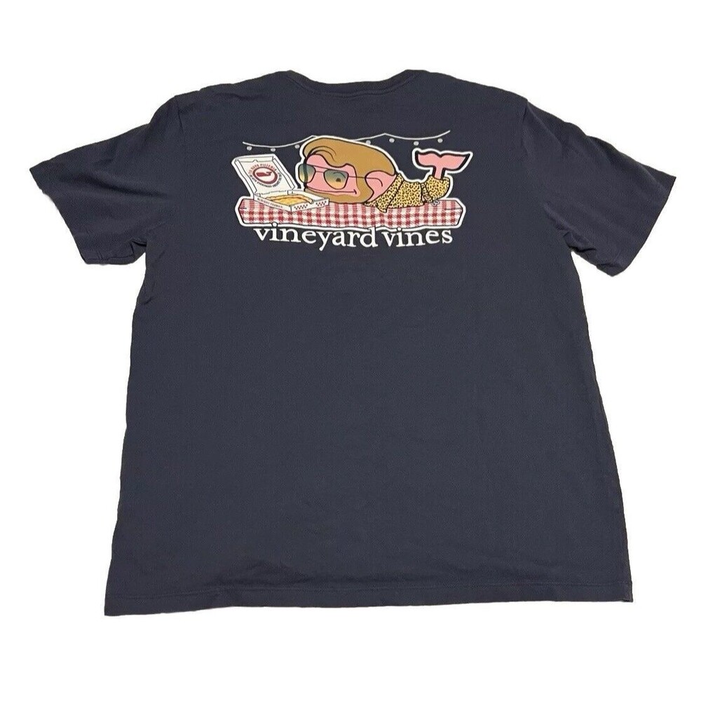 Vineyard Vines Barstool Dave Portnoy One Bite Pizza Shirt Adult Medium Barstool